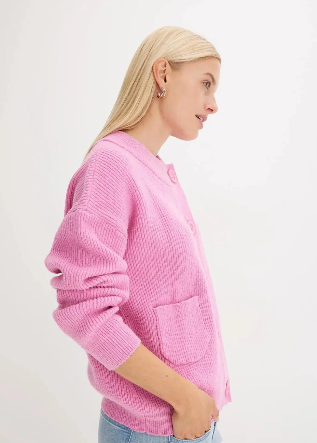 Damen bonprix Bekleidung·Umstandsmode|Strickmode|Oversize-Strickjacke