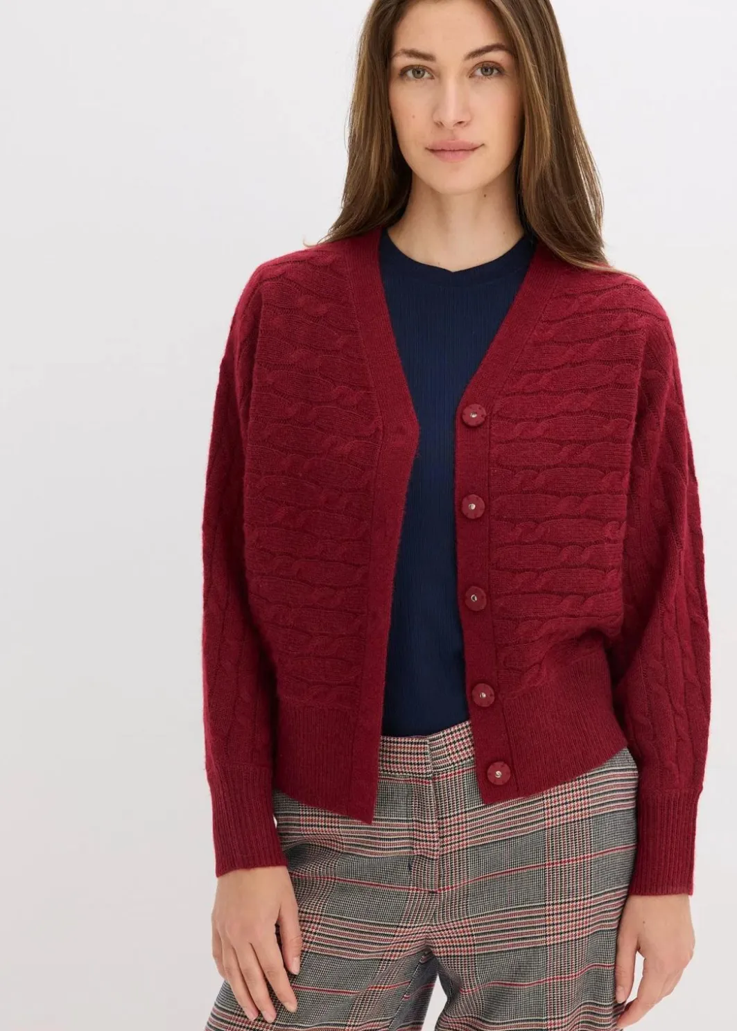 Damen bonprix Bekleidung·Umstandsmode|Bekleidung·Jeans|Oversize-Strickjacke