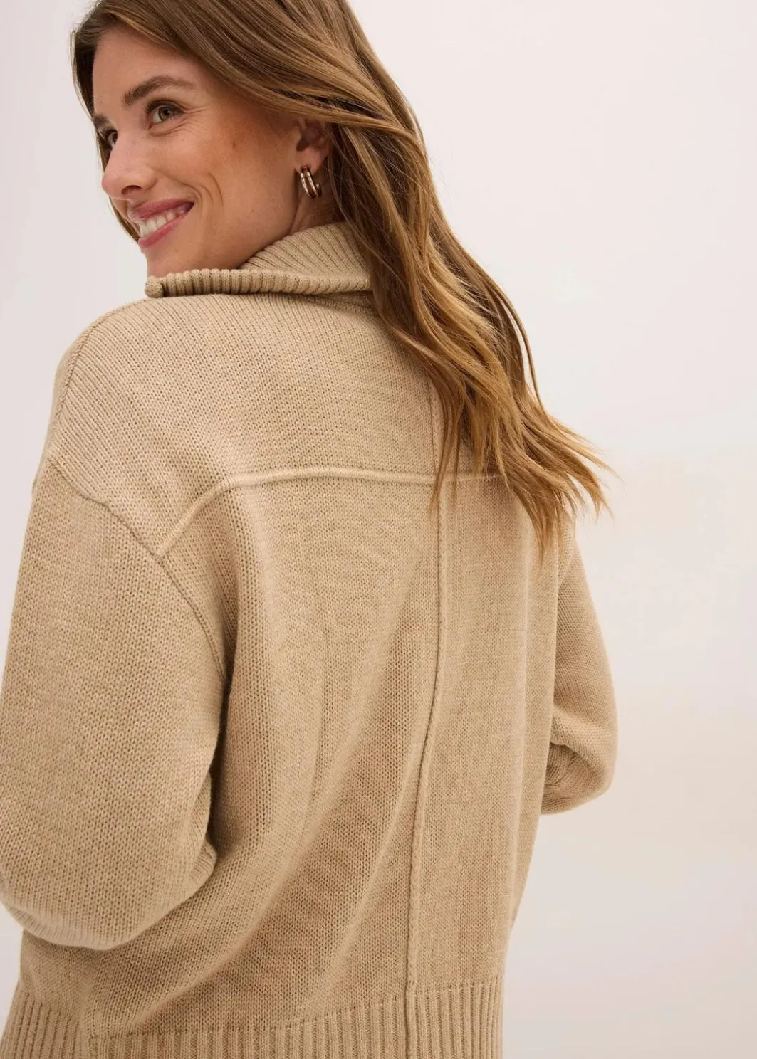 Discount Oversize-Strickjacke Damen Bekleidung·Umstandsmode|Pullover & Strickjacken