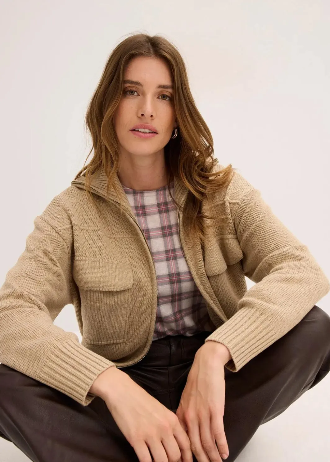 Discount Oversize-Strickjacke Damen Bekleidung·Umstandsmode|Pullover & Strickjacken