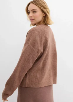 Clearance Oversize-Strickjacke Damen Bekleidung·Umstandsmode|Strickmode