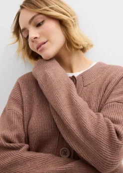 Clearance Oversize-Strickjacke Damen Bekleidung·Umstandsmode|Strickmode