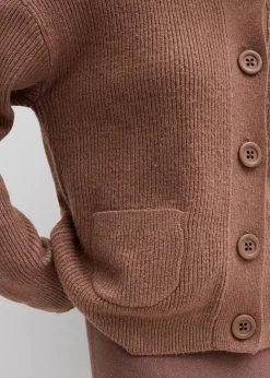 Clearance Oversize-Strickjacke Damen Bekleidung·Umstandsmode|Strickmode
