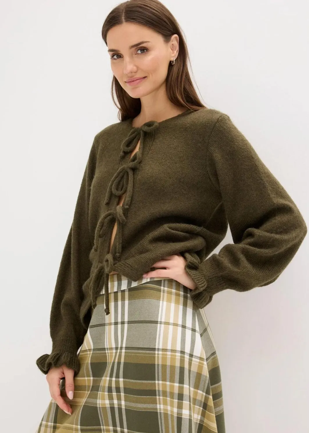 Damen bonprix Bekleidung·Umstandsmode|Bekleidung·Jeans|Oversize-Strickjacke aus weichem Woll-Mix
