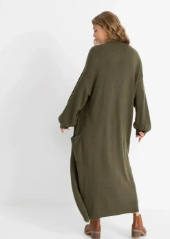 Damen bonprix Bekleidung·Umstandsmode|Bekleidung·Jeans|Oversize-Strickjacke in Midilänge