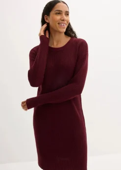 Sale Oversize-Strickkleid aus Rippstrick Damen Bekleidung·Umstandsmode|Strickmode