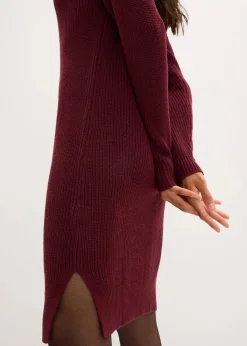 Sale Oversize-Strickkleid aus Rippstrick Damen Bekleidung·Umstandsmode|Strickmode
