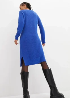 New Oversize-Strickkleid aus Rippstrick Damen Bekleidung·Umstandsmode|Strickmode