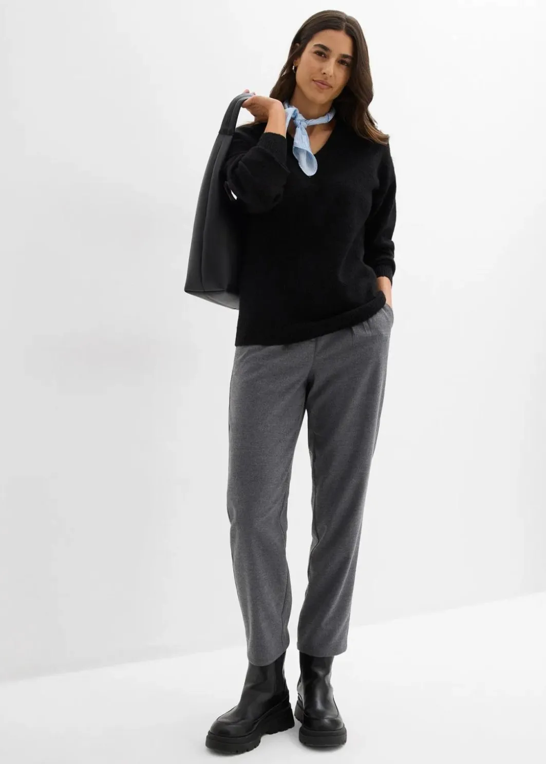 New Oversize-Strick-Pullover Damen Bekleidung·Umstandsmode|Strickmode