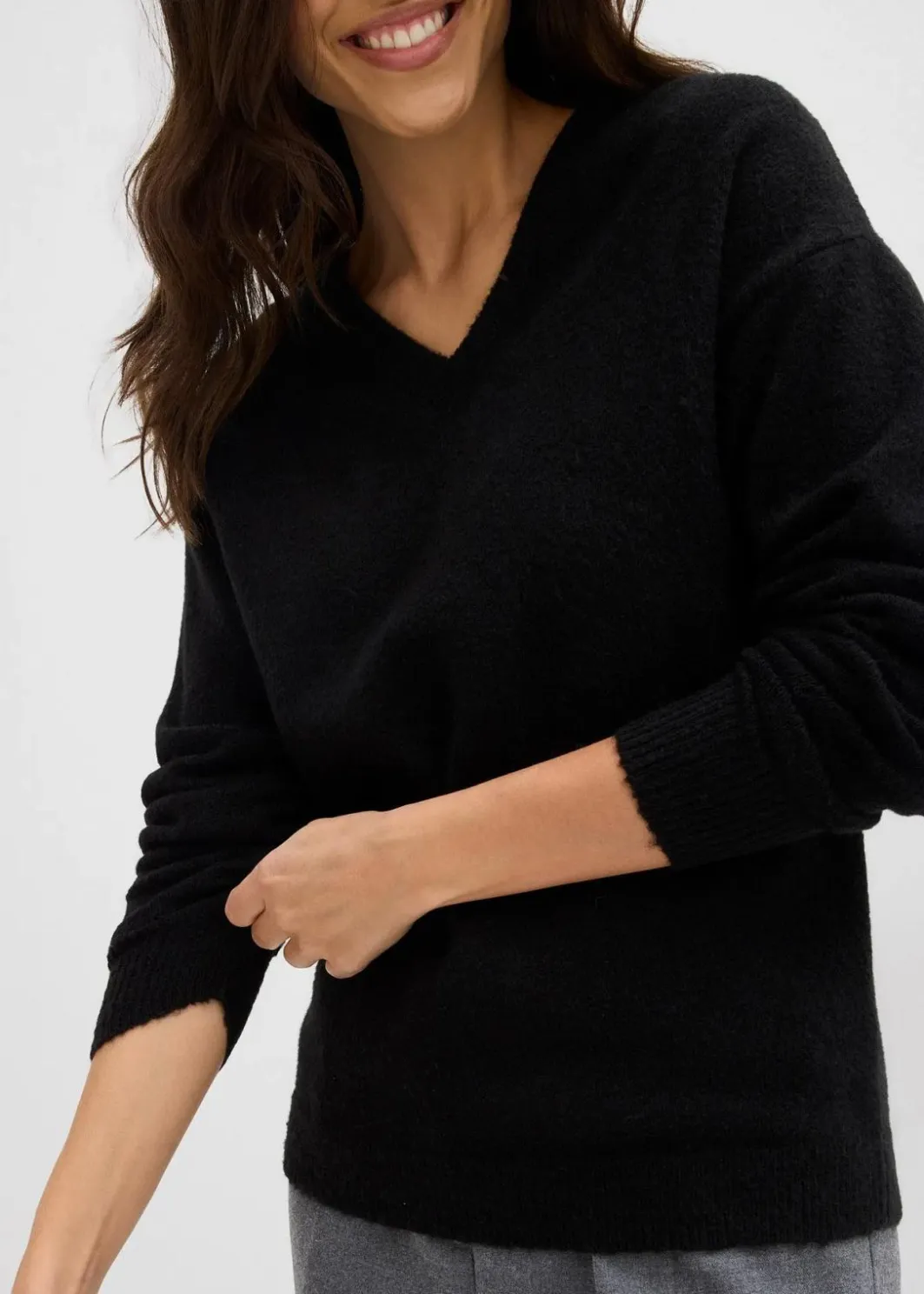 New Oversize-Strick-Pullover Damen Bekleidung·Umstandsmode|Strickmode
