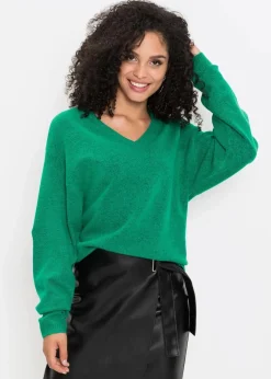 Damen bonprix Bekleidung·Umstandsmode|Strickmode|Oversize-Strick-Pullover