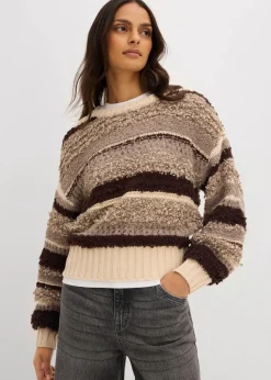 Damen bonprix Bekleidung·Umstandsmode|Bekleidung·Jeans|Oversize-Strickpullover