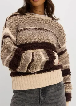 Damen bonprix Bekleidung·Umstandsmode|Bekleidung·Jeans|Oversize-Strickpullover