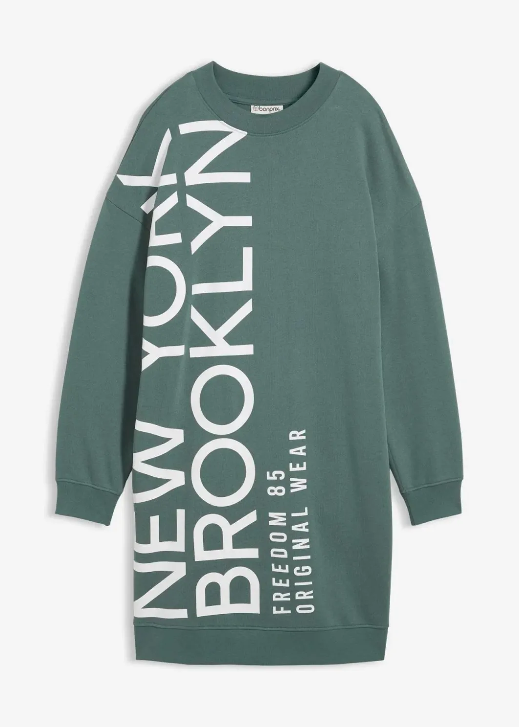New Oversize-Sweatkleid aus weichem Baumwoll-Mix Damen Bekleidung·Blusen & Tuniken|Bekleidung·Pullover & Strickjacken