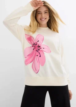 Damen bonprix Sweat|Bekleidung·Blusen & Tuniken|Oversize-Sweatshirt