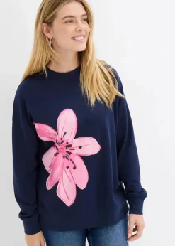 New Oversize-Sweatshirt Damen Bekleidung·Blusen & Tuniken|Sweat