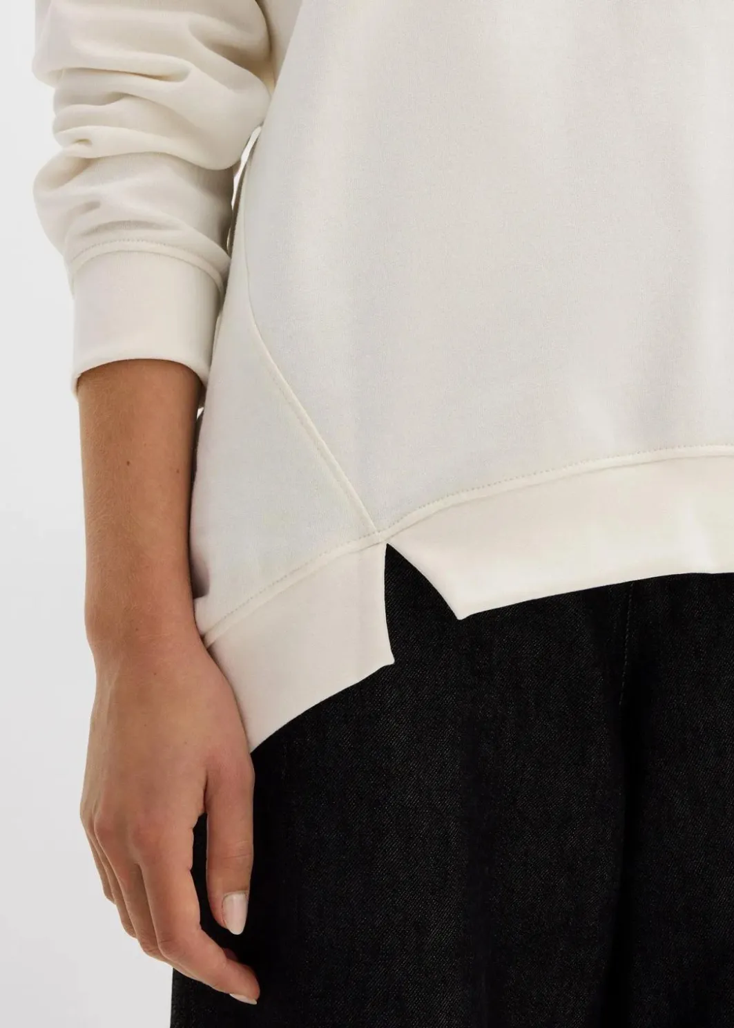 Damen bonprix Sweat|Nachhaltigere Materialien|Oversize-Sweatshirt