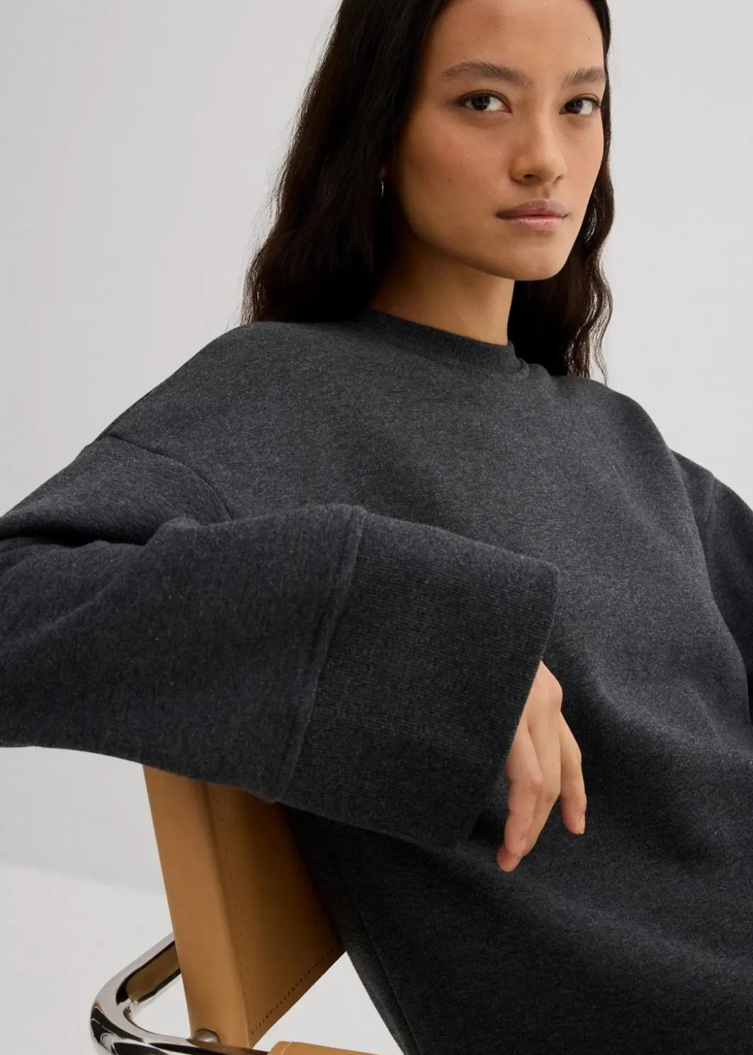 Damen bonprix Sweat|Bekleidung·Blusen & Tuniken|Oversize-Sweatshirt