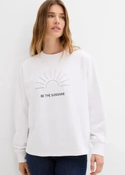 Hot Oversize-Sweatshirt Damen Bekleidung·Blusen & Tuniken|Sweat