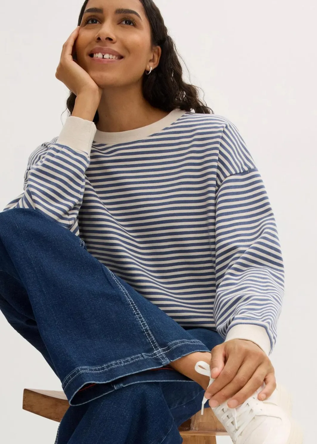 New Oversize-Sweatshirt Damen Bekleidung·Blusen & Tuniken|Bekleidung·Röcke
