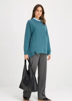 Oversize-Sweatshirt Damen Sweat|Nachhaltigere Materialien