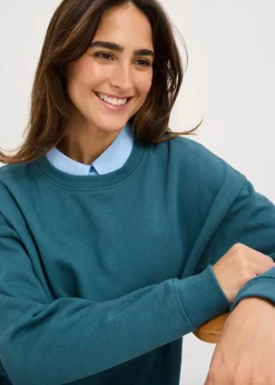 Oversize-Sweatshirt Damen Sweat|Nachhaltigere Materialien
