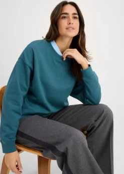 Oversize-Sweatshirt Damen Sweat|Nachhaltigere Materialien