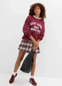 Damen bonprix Sweat|Nachhaltigere Materialien|Oversize-Sweatshirt