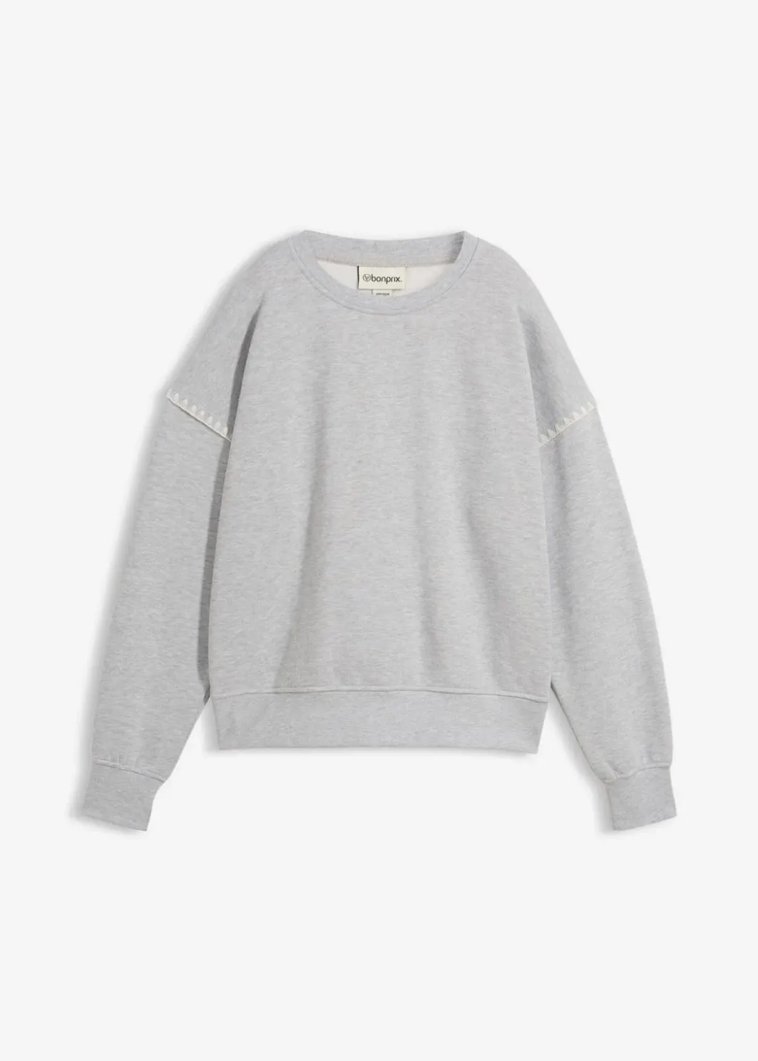 Damen bonprix Bekleidung·Blusen & Tuniken|Sweat|Oversize-Sweatshirt aus Baumwoll-Mix