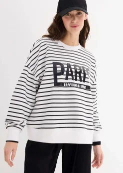 Sale Oversize-Sweatshirt aus Baumwoll-Mix Damen Bekleidung·Blusen & Tuniken|Sweat
