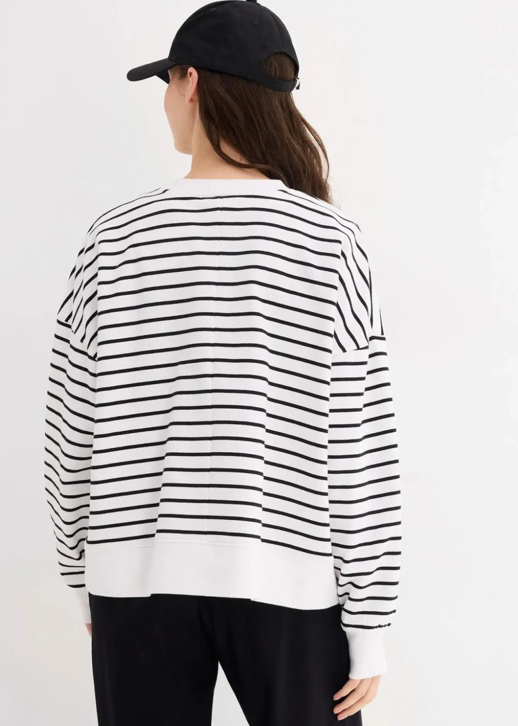 Sale Oversize-Sweatshirt aus Baumwoll-Mix Damen Bekleidung·Blusen & Tuniken|Sweat