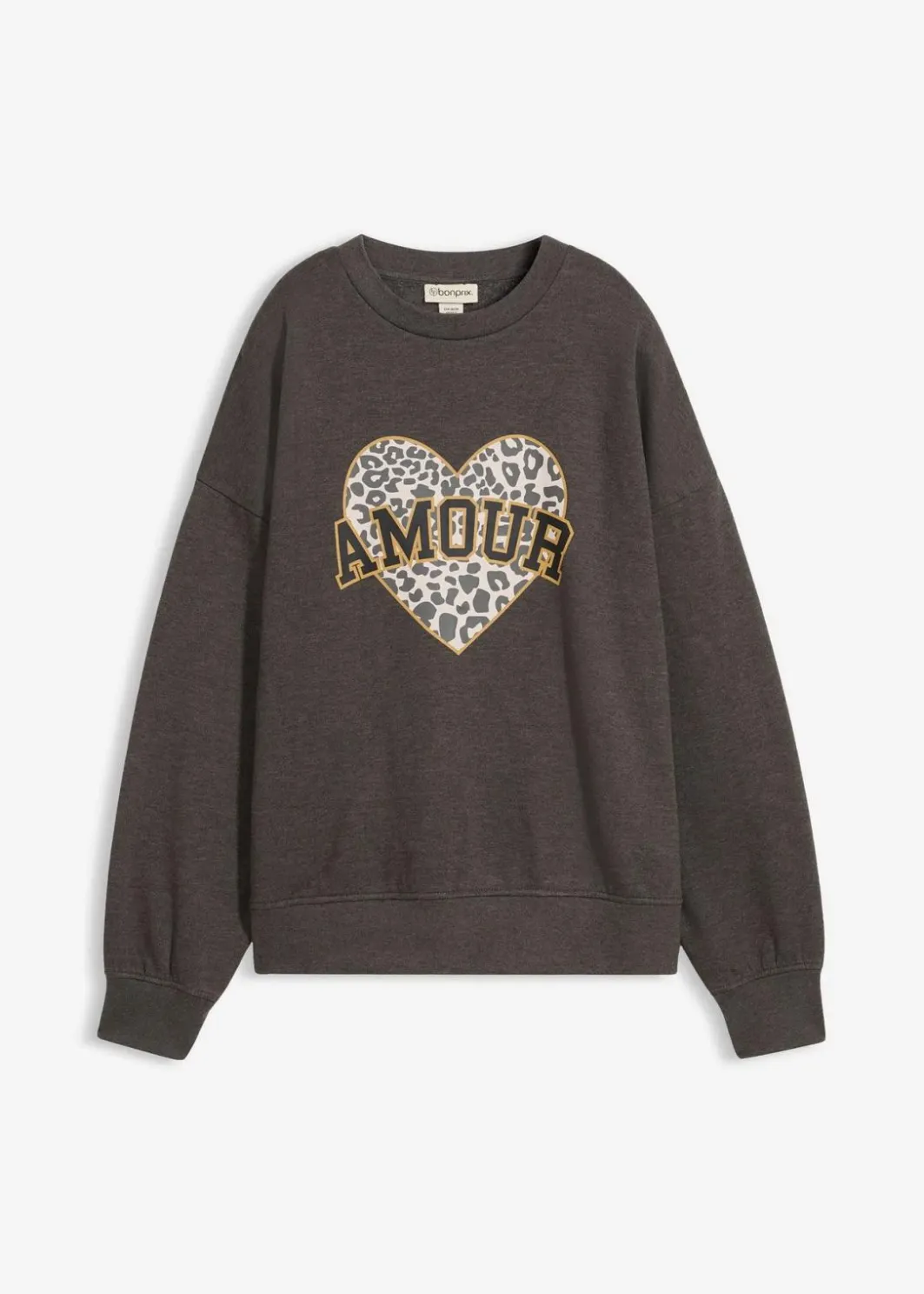 New Oversize-Sweatshirt aus Baumwoll-Mix Damen Sweat|Bekleidung·Blusen & Tuniken