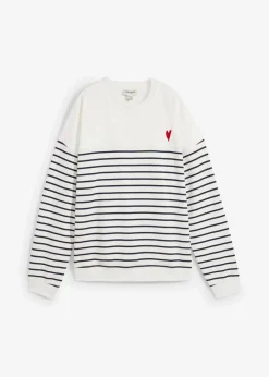 Discount Oversize-Sweatshirt aus Baumwollmix Damen Sweat|Nachhaltigere Materialien