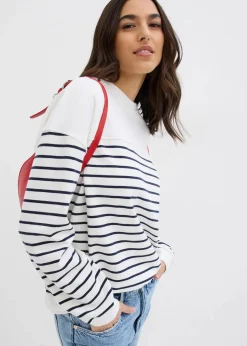 Discount Oversize-Sweatshirt aus Baumwollmix Damen Sweat|Nachhaltigere Materialien