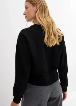 Damen bonprix Sweat|Bekleidung·Blusen & Tuniken|Oversize-Sweatshirt aus Baumwolle