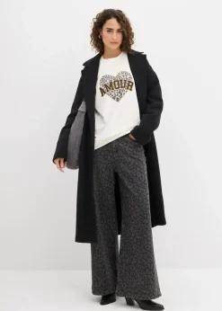 Damen bonprix Bekleidung·Blusen & Tuniken|Sweat|Oversize-Sweatshirt aus Baumwoll-Mix