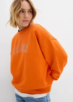 Outlet Oversize-Sweatshirt aus Baumwoll-Mix Damen Bekleidung·Blusen & Tuniken|Sweat