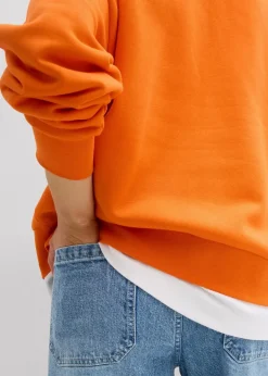 Outlet Oversize-Sweatshirt aus Baumwoll-Mix Damen Bekleidung·Blusen & Tuniken|Sweat