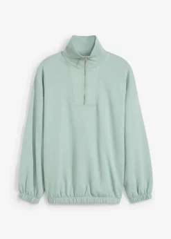Damen bonprix Sweat|Bekleidung·Blusen & Tuniken|Oversize-Sweatshirt aus Bio-Baumwolle