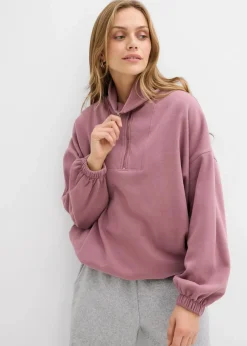 Damen bonprix Bekleidung·Blusen & Tuniken|Sweat|Oversize-Sweatshirt aus Bio-Baumwolle