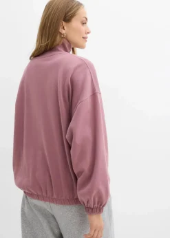 Damen bonprix Bekleidung·Blusen & Tuniken|Sweat|Oversize-Sweatshirt aus Bio-Baumwolle
