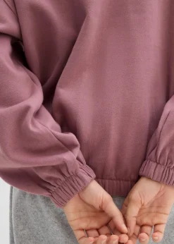 Damen bonprix Bekleidung·Blusen & Tuniken|Sweat|Oversize-Sweatshirt aus Bio-Baumwolle