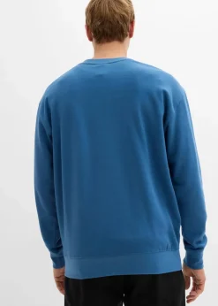 Herren bonprix Große Größen|Basics|Oversize-Sweatshirt aus reiner Bio-Baumwolle