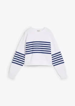 Clearance Oversize-Sweatshirt aus reiner Baumwolle Damen Bekleidung·Blusen & Tuniken|Sweat