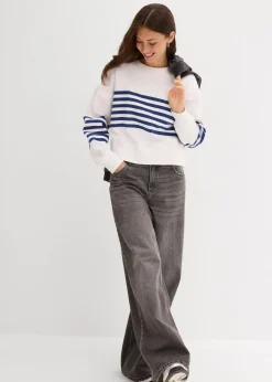 Clearance Oversize-Sweatshirt aus reiner Baumwolle Damen Bekleidung·Blusen & Tuniken|Sweat