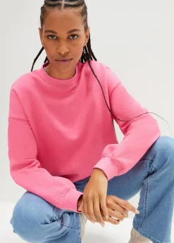 Clearance Oversize-Sweatshirt aus reiner Baumwolle Damen Sweat|Basics
