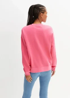 Clearance Oversize-Sweatshirt aus reiner Baumwolle Damen Sweat|Basics