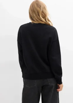 Damen bonprix Sweat|Nachhaltigere Materialien|Oversize-Sweatshirt aus reiner Bio-Baumwolle