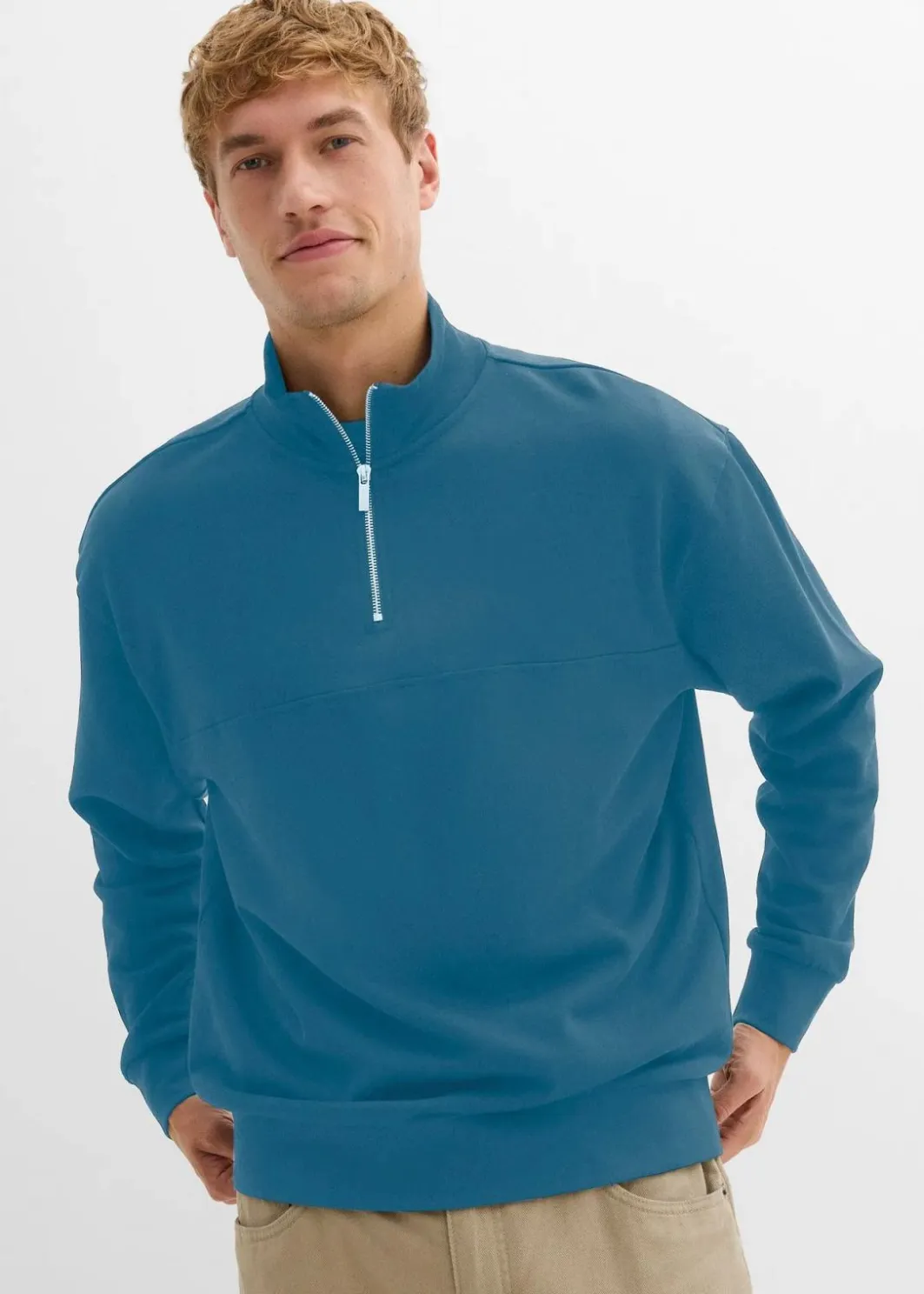 Clearance Oversize-Sweatshirt aus reiner Bio-Baumwolle Herren Sweat|Sportbekleidung
