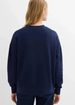 Best Oversize-Sweatshirt aus reiner Bio-Baumwolle Damen Sweat|Basics